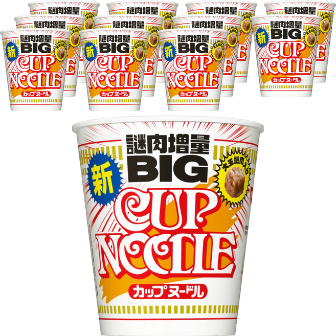 닛신 빅 컵누들 103g, 12개