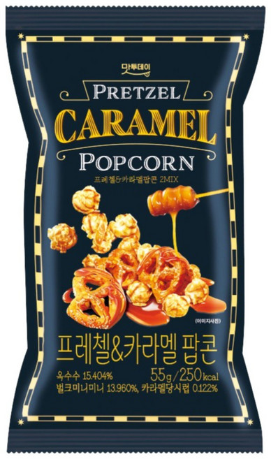 맛투데이 프레펠 카라멜 팝콘, 55g, 28개