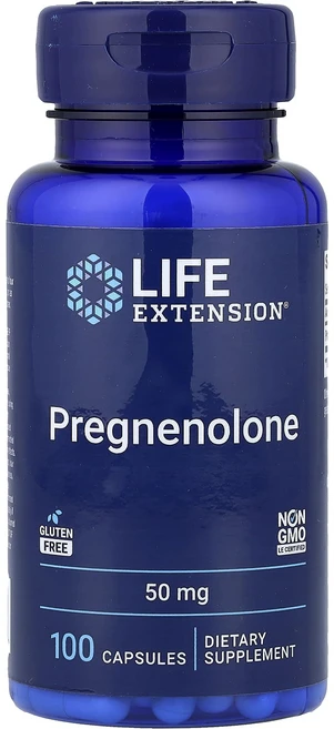 Life Extension 프로그네놀론 50mg 캡슐 100정, LifeExtension프로그네놀론50mg캡슐100정, 1개 - 쿠팡