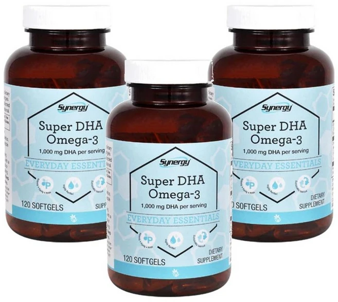 비타코스트 시너지 슈퍼 DHA 오메가3 1000mg 120정, 3개 - 쿠팡
