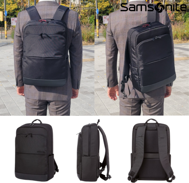 (백화점 정품) 쌤소나이트 레드 직장인 남성 백팩 17인치 노트북 수납 가방