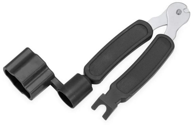 베이스 3 in1기타 스트링 체인저 기타 용 다기능 기타 와인 더 스트링 banjos mandolins 액세서리 커터 핀 풀러, [03] Black, 1개