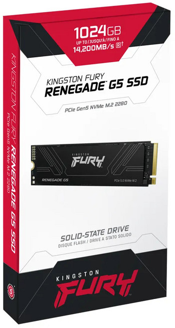 Kingston 金士頓 FURY Renegade G5 1TB PCIe 5.0 NVMe M.2 SSD