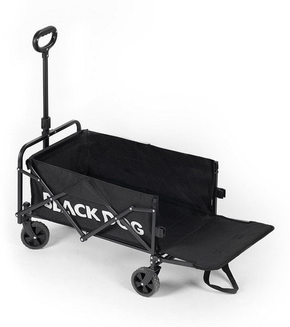 BLACKDOG 접이식 백 도어 캠핑 웨건 CBD2550JJ023, 1개, 블랙