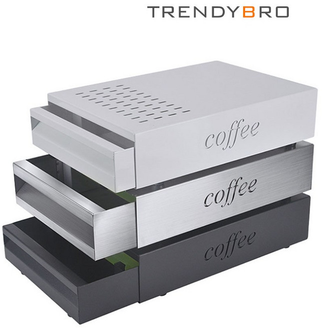 서랍형 넉박스 우드 넉박스 가정용 넉박스 커피 찌꺼기통, 3. 홈 MINI 넉박스 III  / 브러쉬증정, 1개