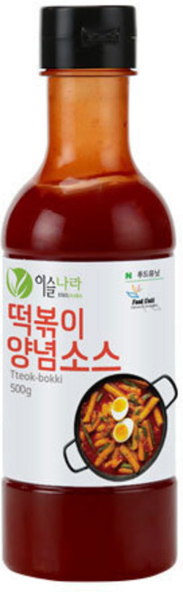 이슬나라 떡볶이 양념 소스, 500g, 1개