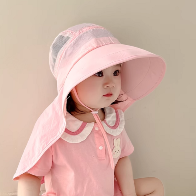 아기 유아동 플랩캡 이지 베이직 심플 무지