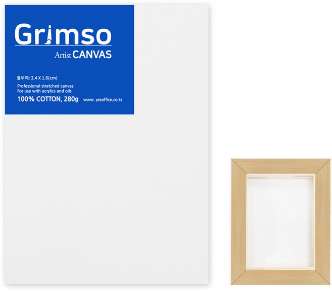 그림소 면천 캔버스 15x20
