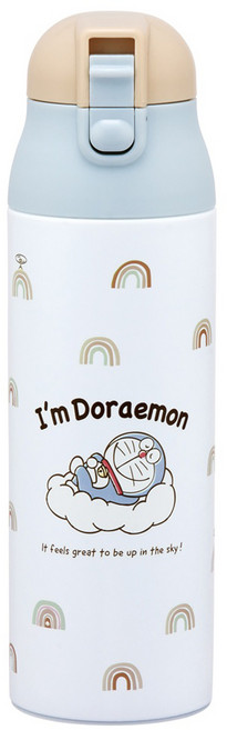 스케이터 원푸시 스테인리스 머그 보틀, 1개, 아이엠 도라에몽, 500ml