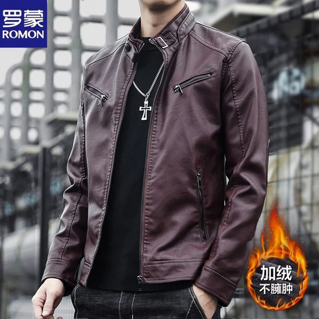 남자 양가죽 자켓 스웨이드 가죽 코트 재킷 남성 린넨 콤비 점퍼