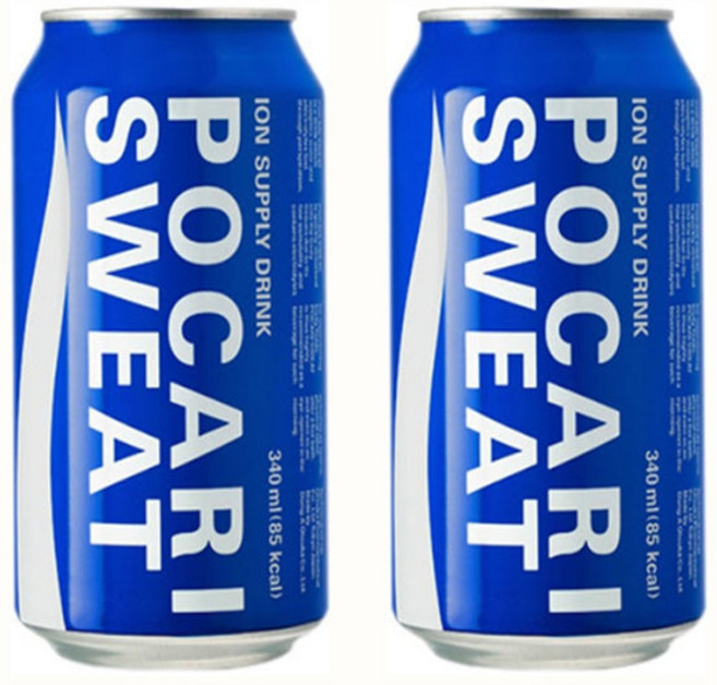 동아오츠카 포카리스웨트 무라벨 수분보충 이온음료, 20개, 340ml