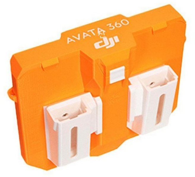 DJI 아바타360 드론 트래버서 휴대용 보호 케이스 안전 3D 프린팅, 배터리 박스가 없는 모델, 오렌지 화이트