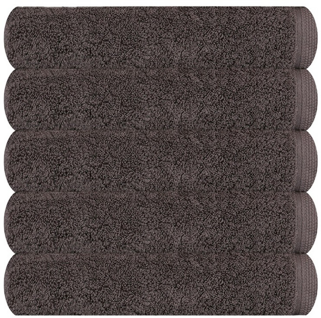 송월타올 200g 40수 케이즈 5매, 5개, 회색