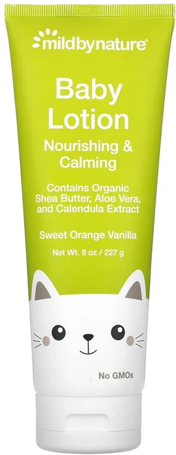 Mild By Nature 베이비 로션 바닐라 오렌지 227g(8oz), MildByNature베이비로션바닐라오렌지227g8oz, 227g, 1개 - 쿠팡
