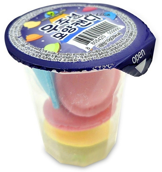 우주선 모양캔디, 10g, 1개