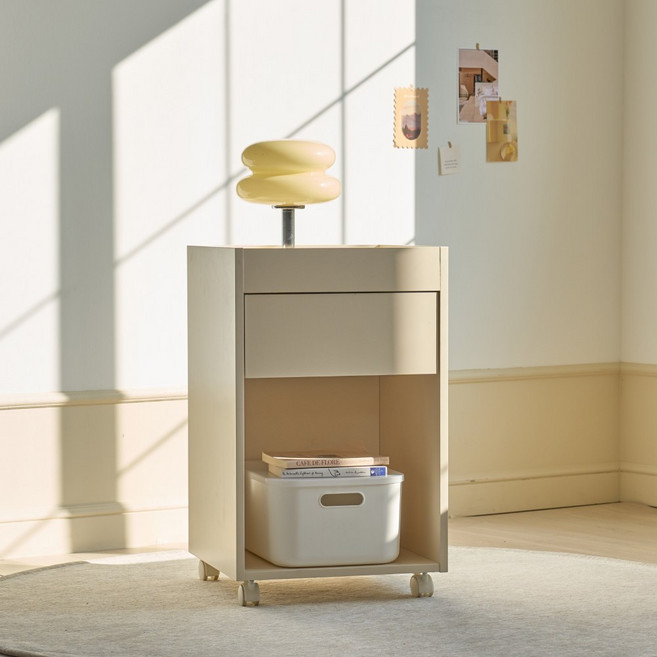 모던하우스 닐튼 플러스 이동서랍 CF0524023, 단품, 1단