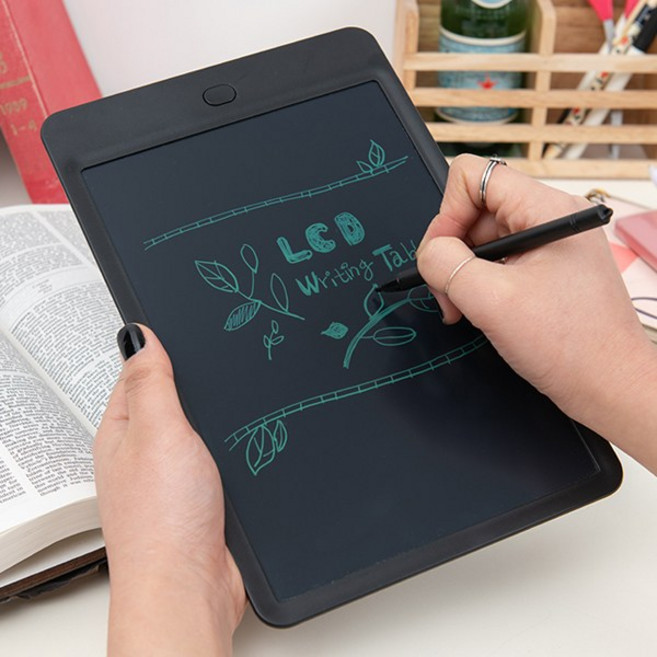 지넥스패드 LCD 전자 메모 패드 부기 그림 필기 보드 메모장 그림 그리는 패드 만능 스마트 스케치북 8.5인치 10인치 12인치, 블랙, 10인치 H10L