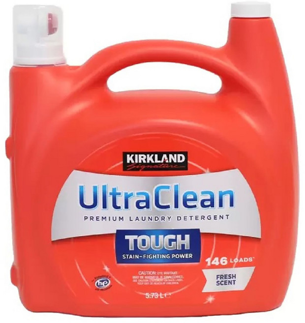 커클랜드시그니춰 울트라 클린 드럼겸용 액체세제 126회, 5.73L, 1개