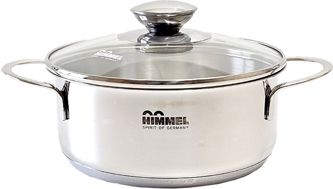 3중바닥 인덕션용 스텐 양수냄비 라면 찌개, 1개, 실버, 16cm