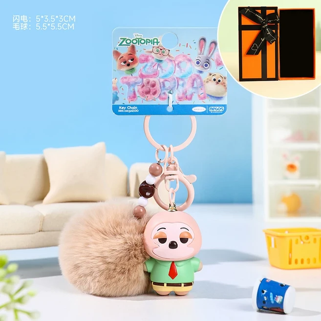 2026신상 고퀄리티 주토피아2 피규어 키링 닉 주디 벤자민, 1개, 옵션4