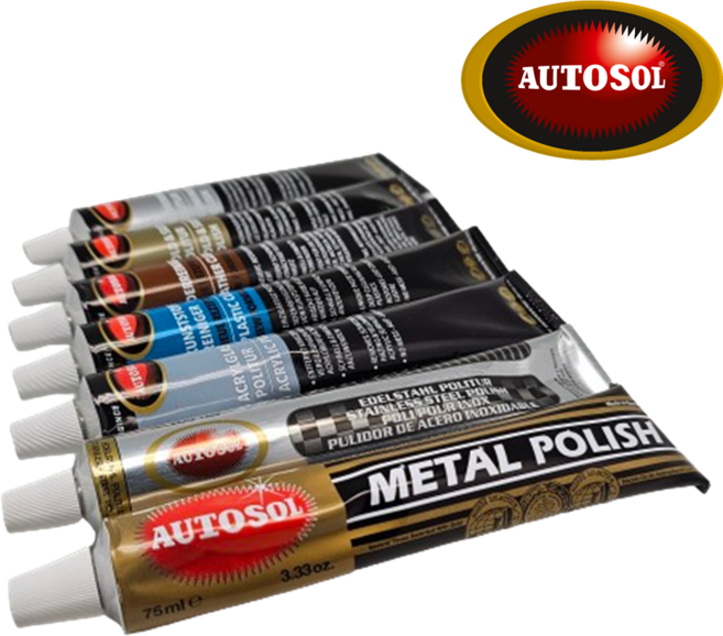 오토솔 폴리시 광택제 연마 크리너 광택재 AUTOSOL 폴리쉬 클리너, 아크릴, 1개