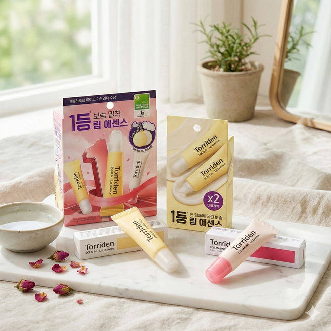 Torriden 神經醯胺唇部滋潤精華 唇膜 護唇膏- 深層滋潤修護, 1個, 11ml*2入, 22ml, 神經醯胺唇部精華*2