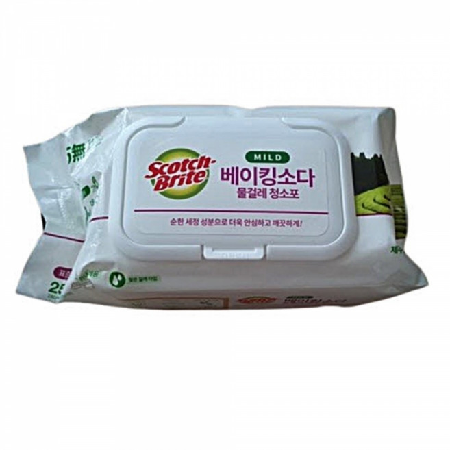 청소포 마일드 밀대 막대걸레 청소용품 스카치브라이트 걸레 경산점 일회용 산본점, 1개