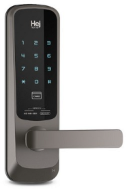 헤이홈 스마트 무타공 손잡이 있음 도어락 GKZ-DL211, GKZ-DL211 (도어락 스마트무타공), 고객직접설치
