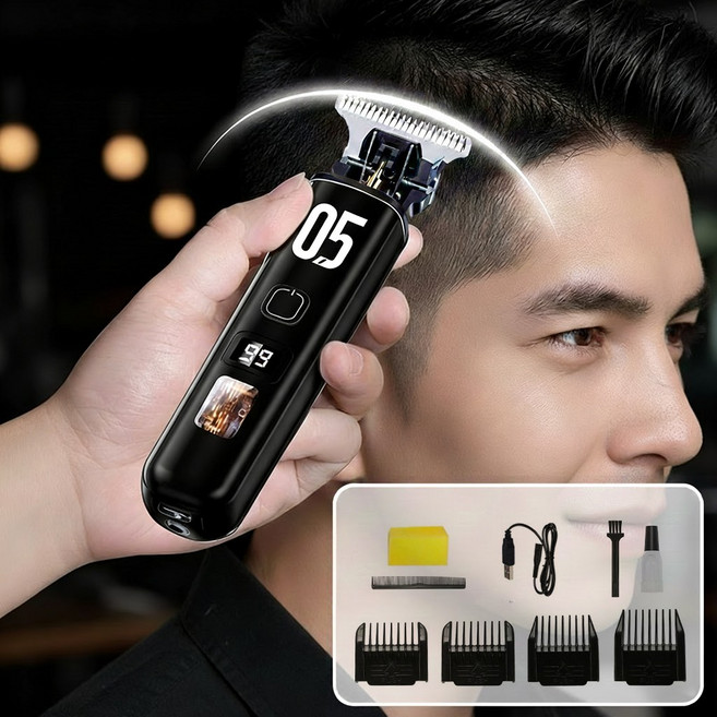 Oyoson 남성용 블레이드프로 플러스 미용실 이발기, 블랙