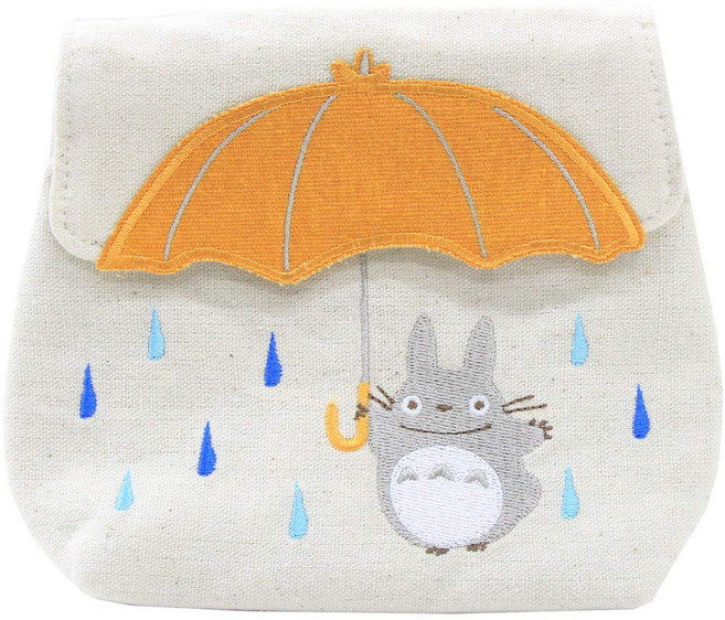 丸眞 지브리 이웃집 토토로 큰 우산 파우치 면 100% 1165037400 h12×w15×d6cm