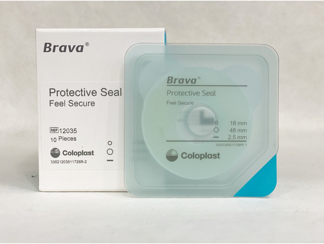 브라바 Protective Seal 장루샘방지 피부보호대 12035 두께 2.5mm 10개
