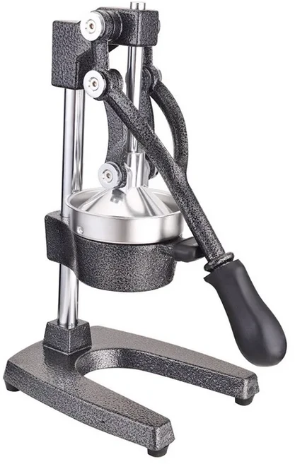 가정용 주방 수동 착즙기 다기능 주철 기계 스테인리스 스틸 과일 프레스 전문, 02 Gray