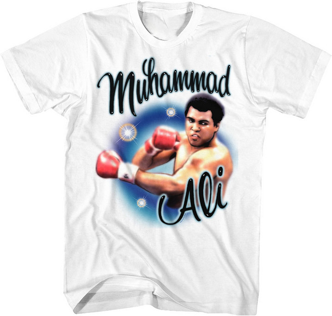 ROCKPANDA Airbrush Muhammad Ali 반팔티