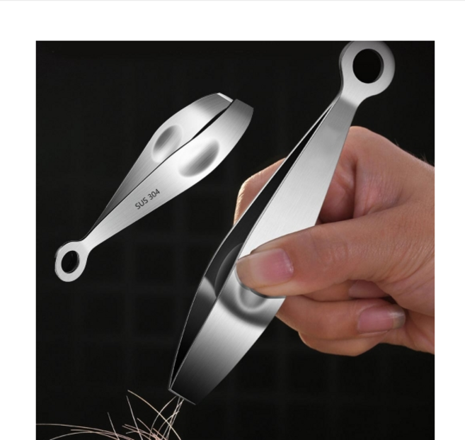 스텐304 생선가시집게 호네누끼 잔가시제거 핀셋, 스텐304 가시집게 (02-사선형), 1개, 실버