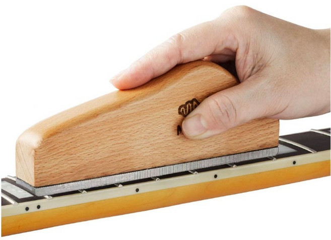 보스케 기타 프렛 레벨링 파일, 1개, 우드