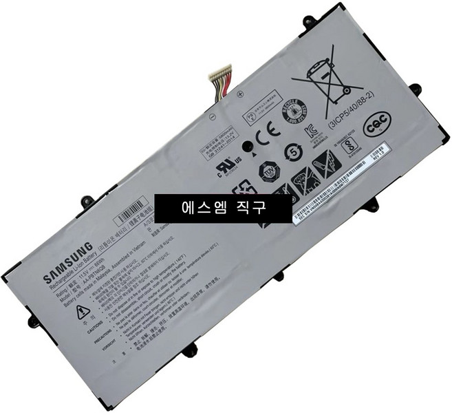 SAMSUNG NP900X5N NT900X5N 삼성 AA-PBTN6QB 노트북 배터리, 1개