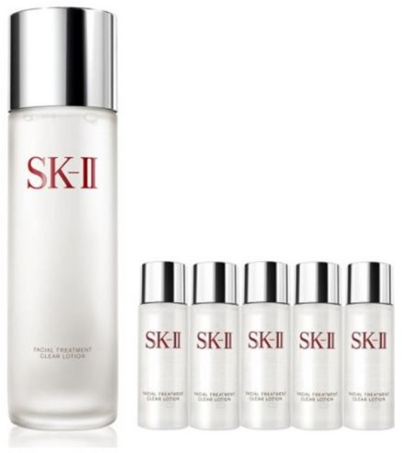 [백화점정품]SK2 클리어로션 230ml 클리어로션 150ml 세트/ sk2 쇼핑백동봉, 1세트, 1개