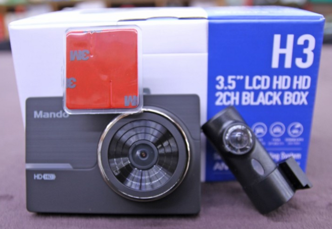 만도 H3 32G (HD/HD) 2채널 블랙박스, 제품만