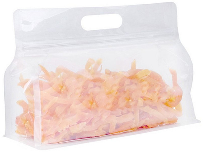 1/3Pcs 보존 샌드위치 재사용 가능한 누출 방지 냉동 신선한 용기 식품 주머니, 05 Frosted-28x21x8cm, 1개입, 1개