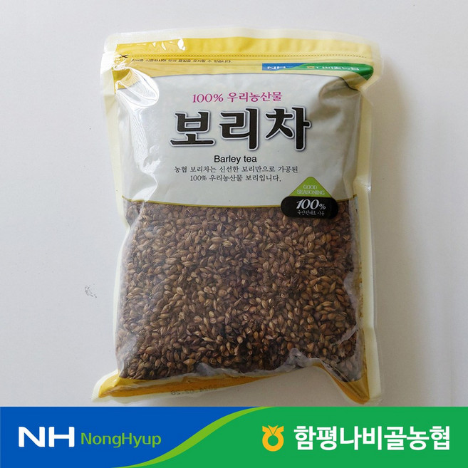[농협] 함평 나비골농협 국산 보리로 볶은 구수한 보리차, 500g, 1개입, 1개