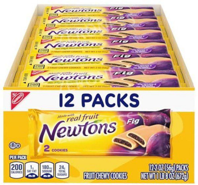 뉴턴스 소프트 앤 프루트 츄위 무화과 딸기 쿠키 버라이어티팩 12팩 미국과자 해외직구, FIG