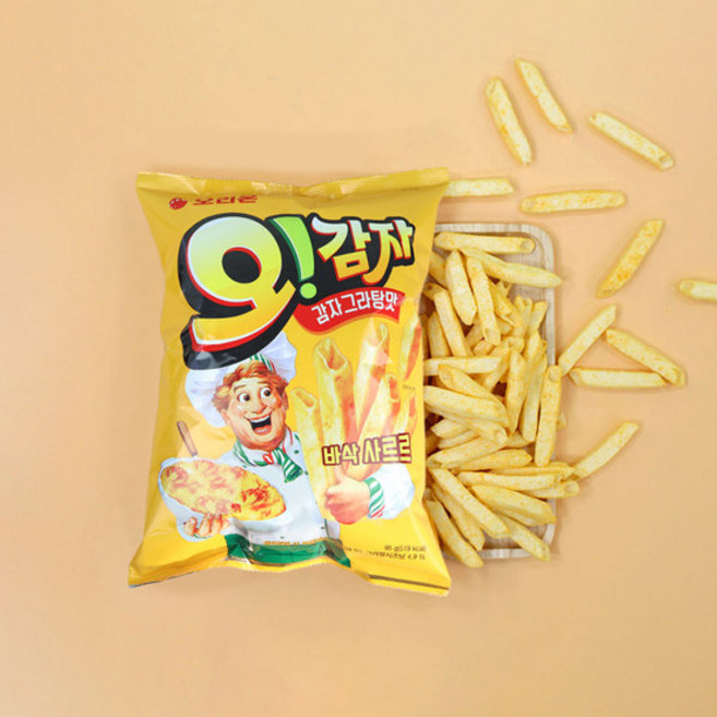 오리온 오감자 그라탕 스낵, 45g, 10개