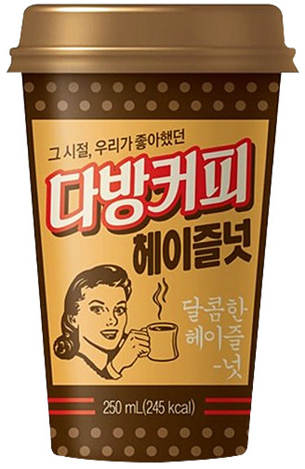동원 다방커피 헤이즐넛250mlx10컵/컵커피, 250ml, 10개