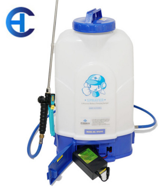 한일에스피 최신형 리튬이온 충전분무기 배부식 HP-2010 (20리터), 1개