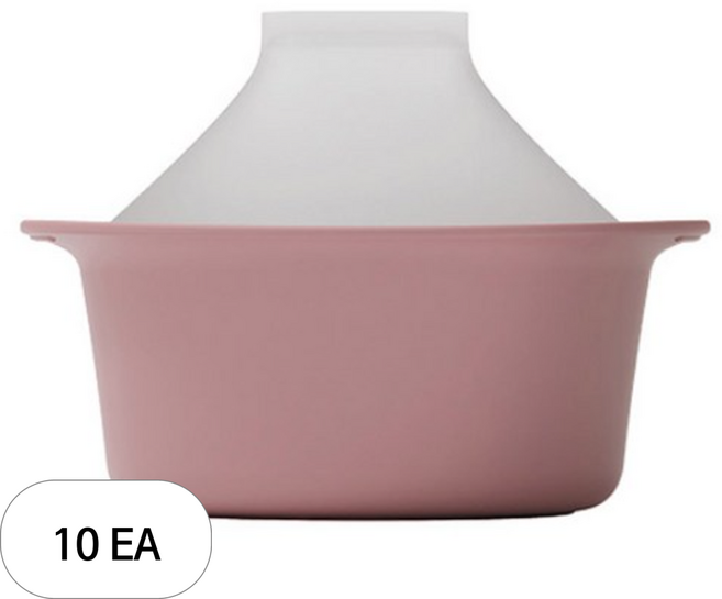 모윰 실리콘 이유식 타진 찜기 Large, 단품, 10개, 바이올렛