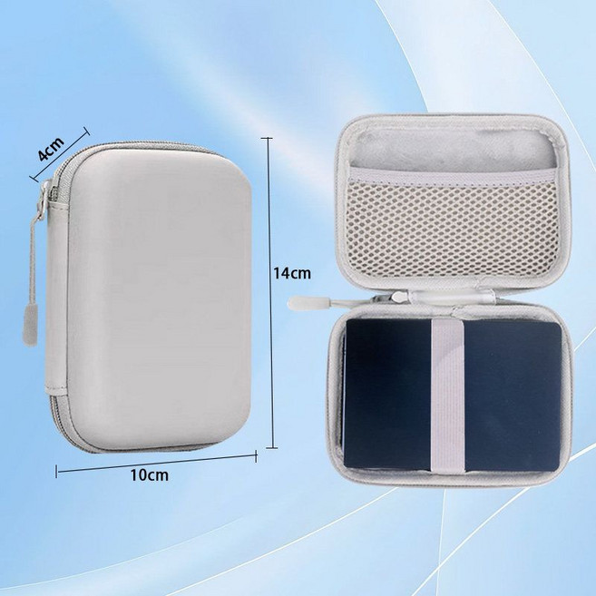 디아크몰 아이리더 탱고2 투명 케이스 커버 커버+투명 블랙, 9. 1/2T 검은색+PU 회색 보관함