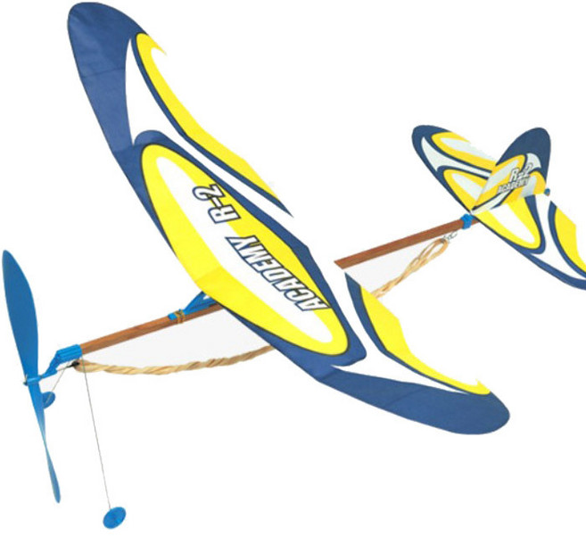 무[아카데미과학] R-2 고무동력기 R2 18502, 1개