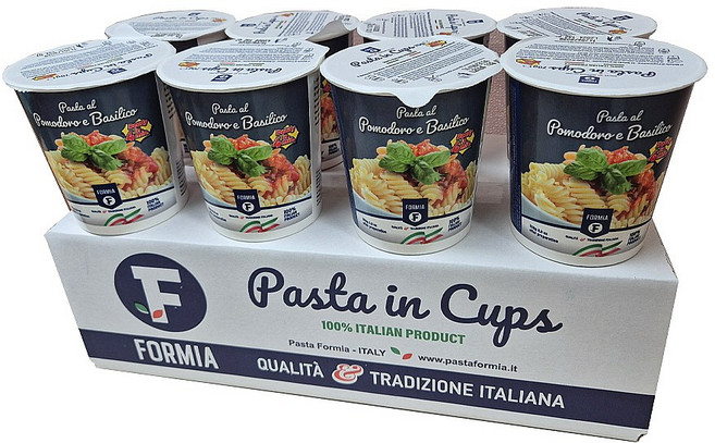 이탈리아 포르미아 푸질리 토마토 바질 파스타 (번들 실속 할인팩), 8개, 70g