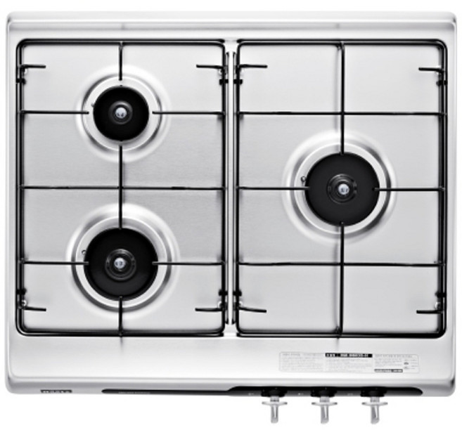 [리뷰 작성 시 고급 냄비 무료증정] 하츠 HGR-3050CKB/HGR-3050SDBH 3구 빌트인 매립형 가스레인지 가스쿡탑 가스렌지 가정용 원룸 오피스텔 전국설치가능, LPG, HGR-3050CKB(코드타입)