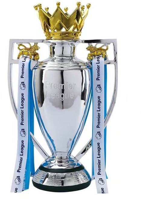 프리미어 리그 트로피 맨체스터 시티 우승컵 축구 용품 기념품, 10 2024 레알 마드리드 CF 챔피언스리그 32cm, 1개